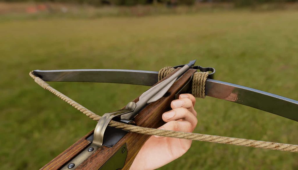 How to Pull Back a Crossbow 