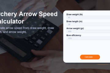 Archery Arrow Speed Calculator