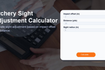 Archery Sight Adjustment Calculator