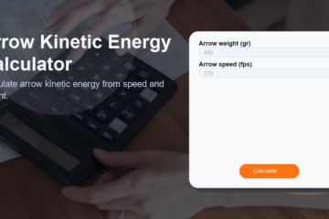 Arrow Kinetic Energy Calculator