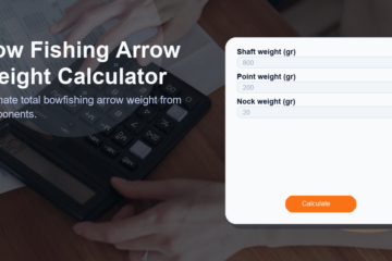 Bow Fishing Arrow Weight Calculator