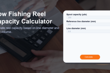 Bow Fishing Reel Capacity Calculator