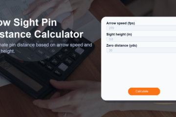 Bow Sight Pin Distance Calculator