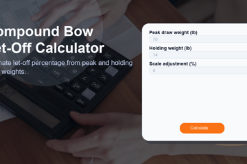 Compound Bow Let-Off Calculator