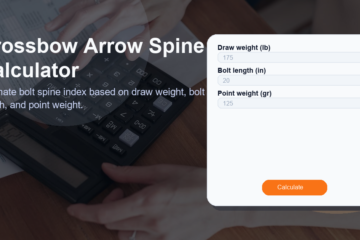 Crossbow Arrow Spine Calculator