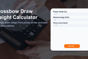 Crossbow Draw Weight Calculator