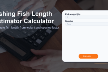 Fishing Fish Length Estimator Calculator